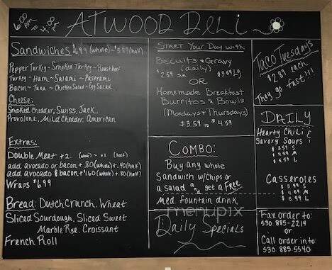 Atwood Liquor & Deli - Auburn, CA menu_pic