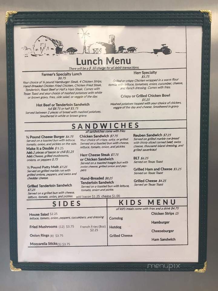 Michelle's Place - Mayview, MO menu_pic