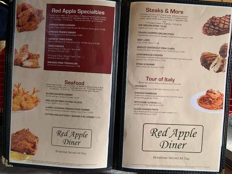 Red Apple Diner - Kansas City, MO menu_pic