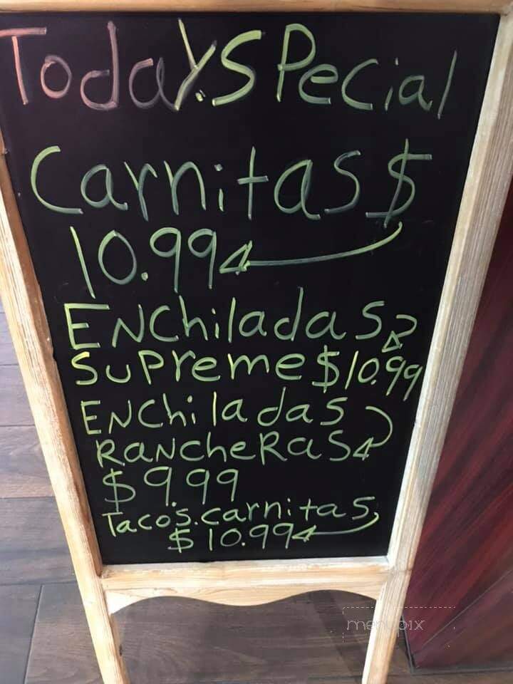 Dinwiddie Diner - Dinwiddie, VA menu_pic