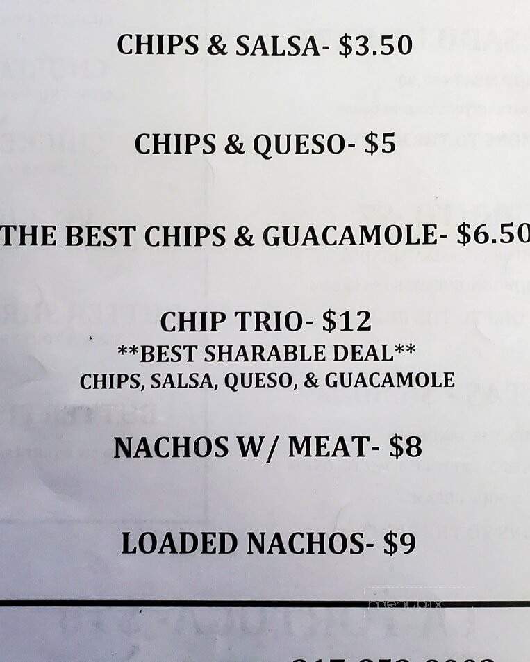 Las Tortugas Food Truck & Catering - Westfield, IN menu_pic