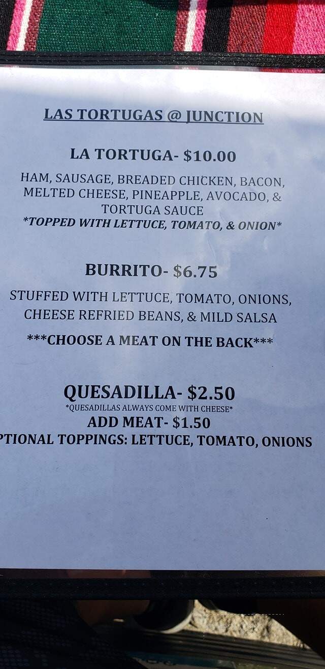 Las Tortugas Food Truck & Catering - Westfield, IN menu_pic
