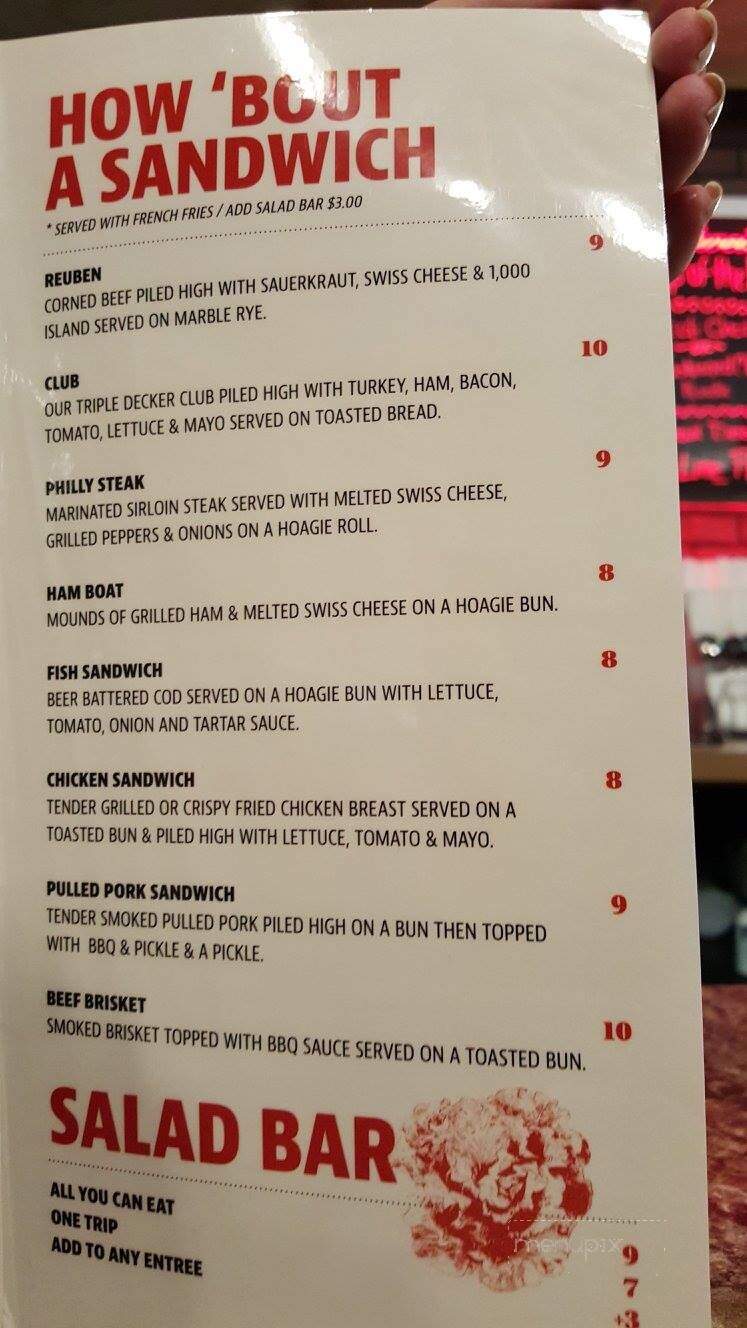 Broncho Grill House - Torrington, WY menu_pic