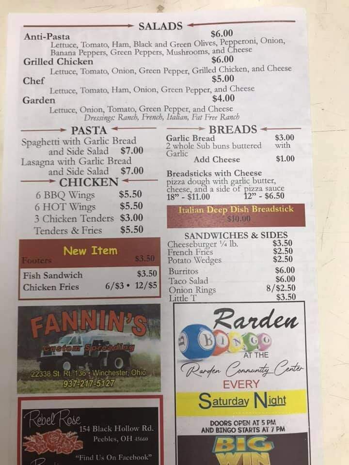 Tomahawk Pizza - Peebles, OH menu_pic
