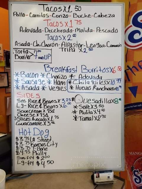 Taqueria Los Primos 4 - Selah, WA menu_pic