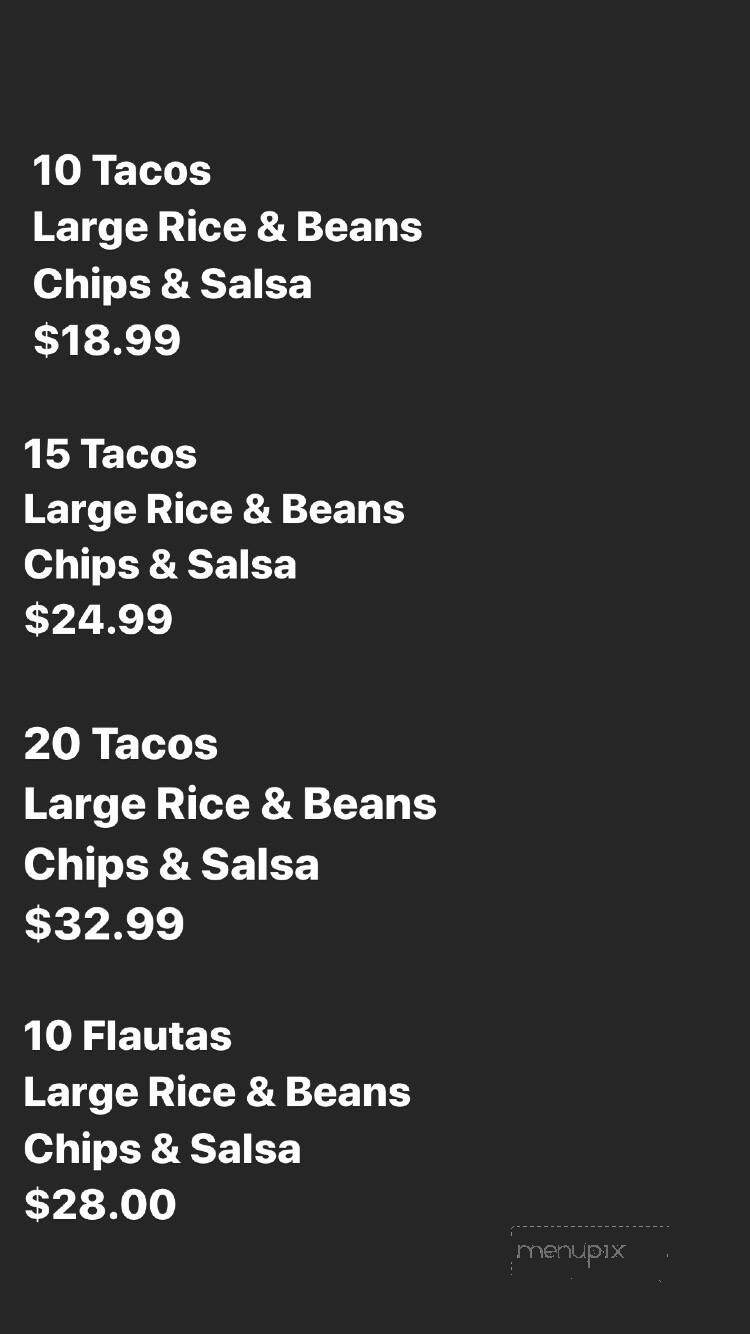 Taqueria Los Primos 4 - Selah, WA menu_pic