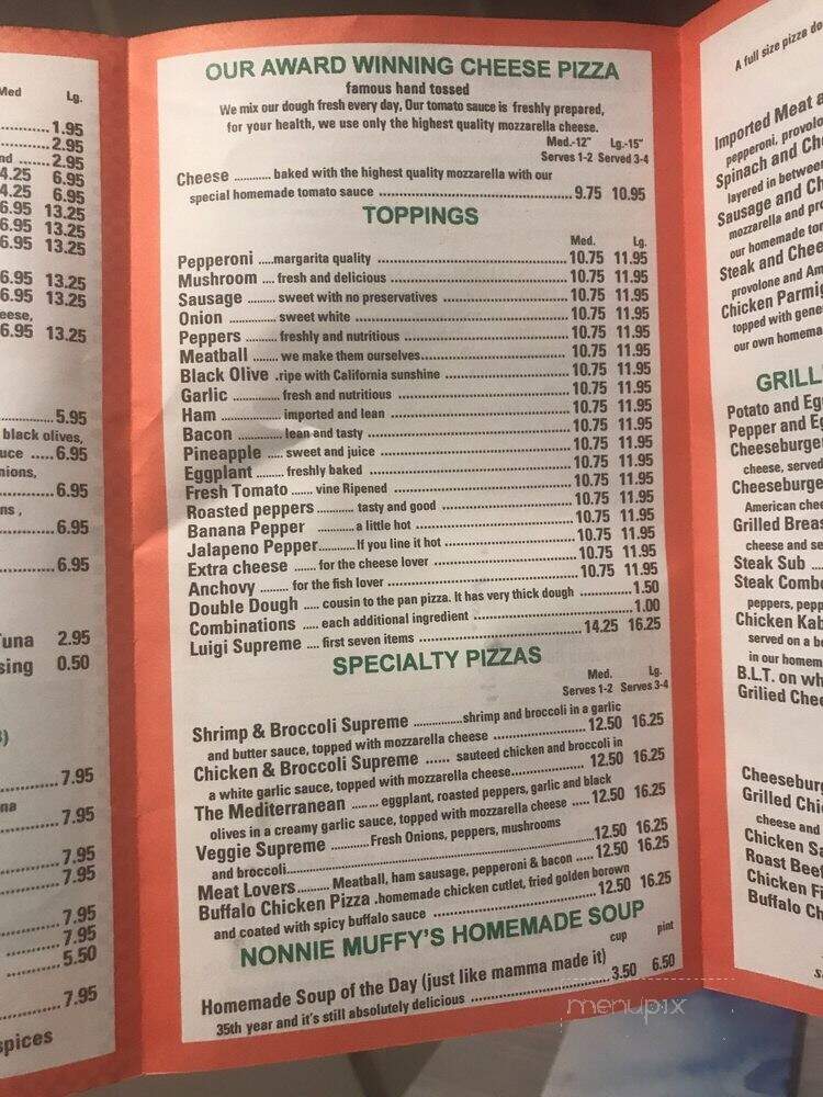 Luigi's Pizzaria - Revere, MA