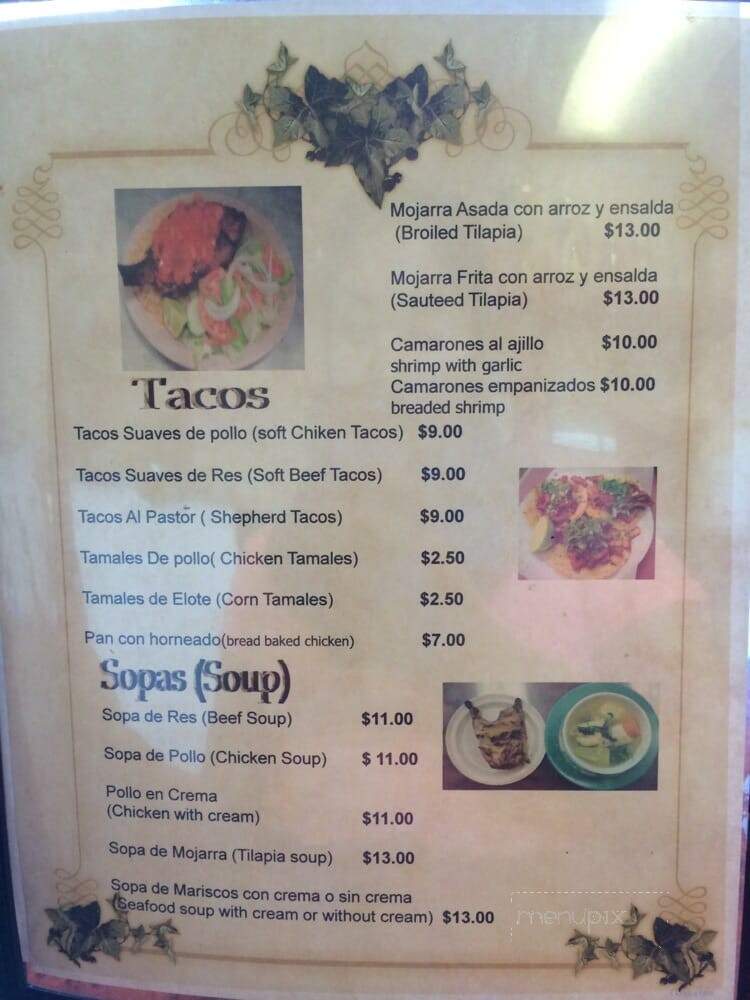 El Rey Del Pollo - Nyack, NY menu_pic