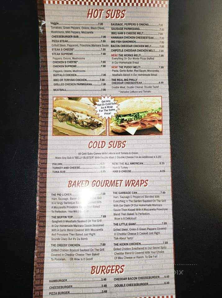 All Star Pizza & Subs - Duncansville, PA menu_pic