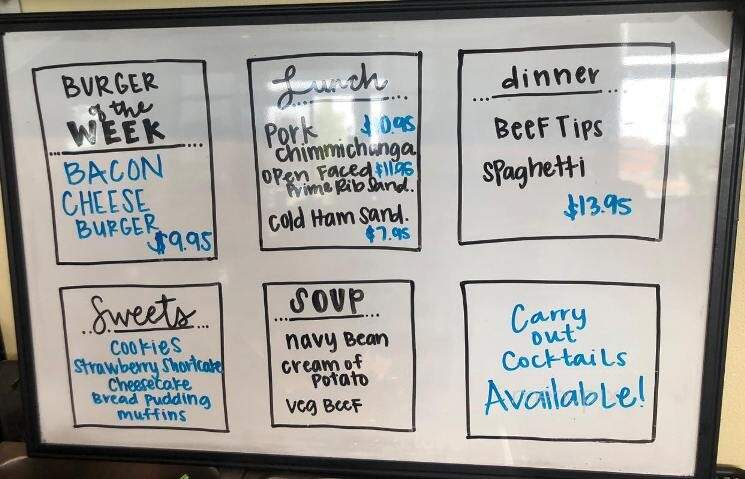 Hill's Restaurant - Kennewick, WA menu_pic
