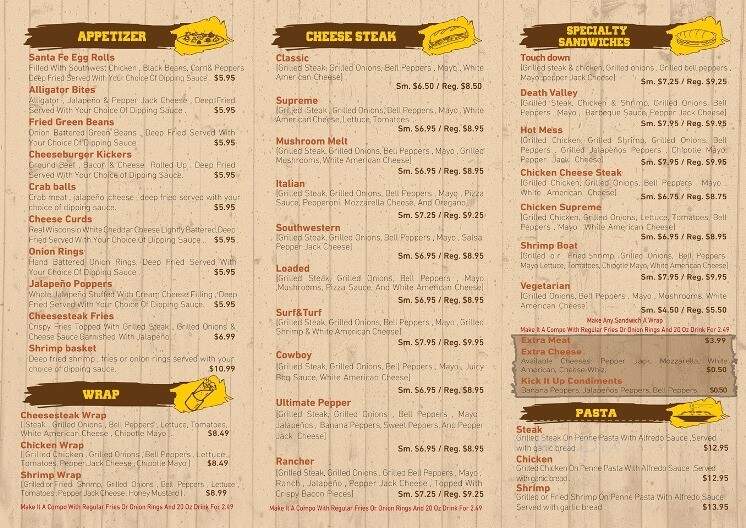 Cheesys Phillysteak & More - Plaquemine, LA menu_pic