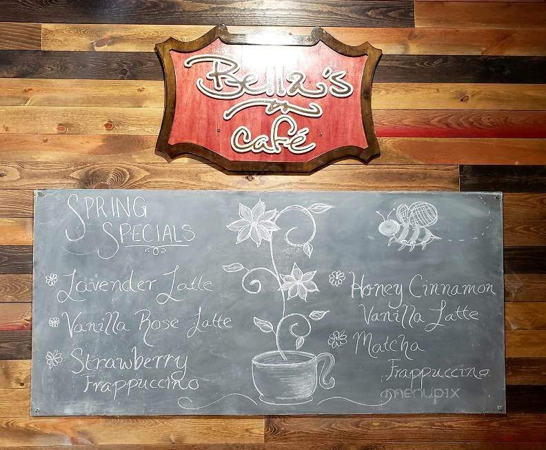 Bella's Cafe - Frankfort, MI menu_pic