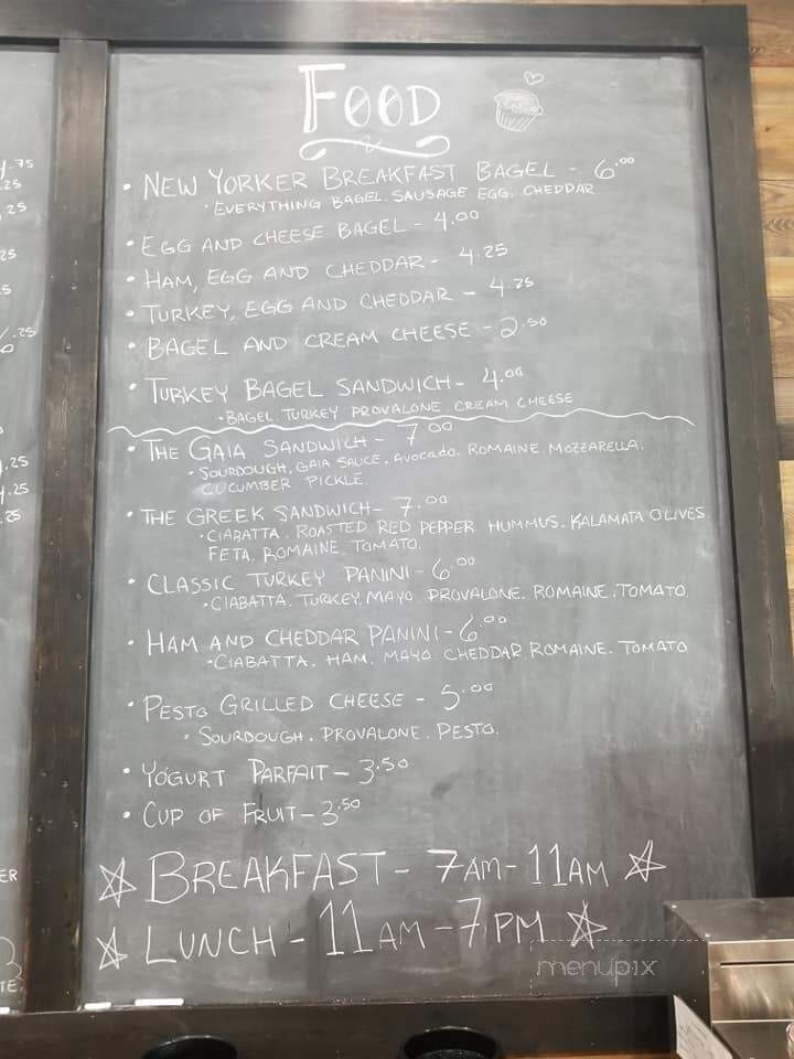Bella's Cafe - Frankfort, MI menu_pic