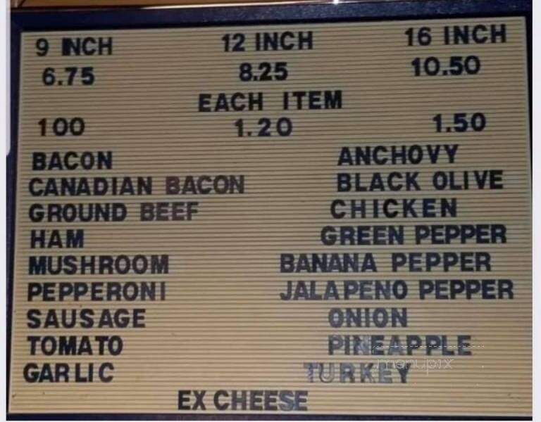 Pizza House - Wellington, OH menu_pic