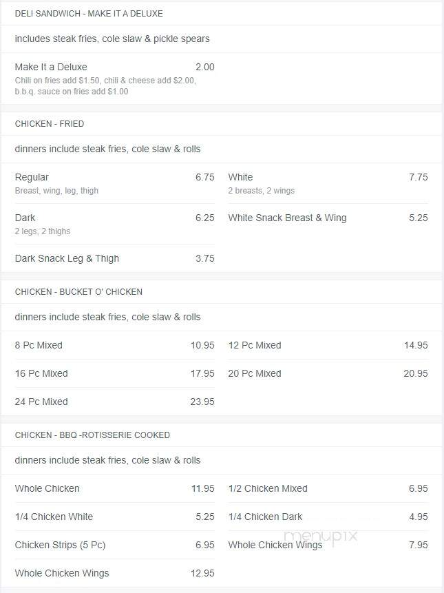 Jerry's Pizza & Barbecue - Detroit, MI menu_pic