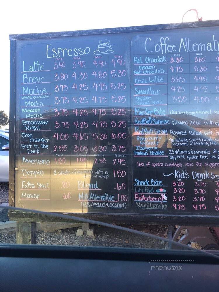 Broadway Java - Buhl, ID menu_pic