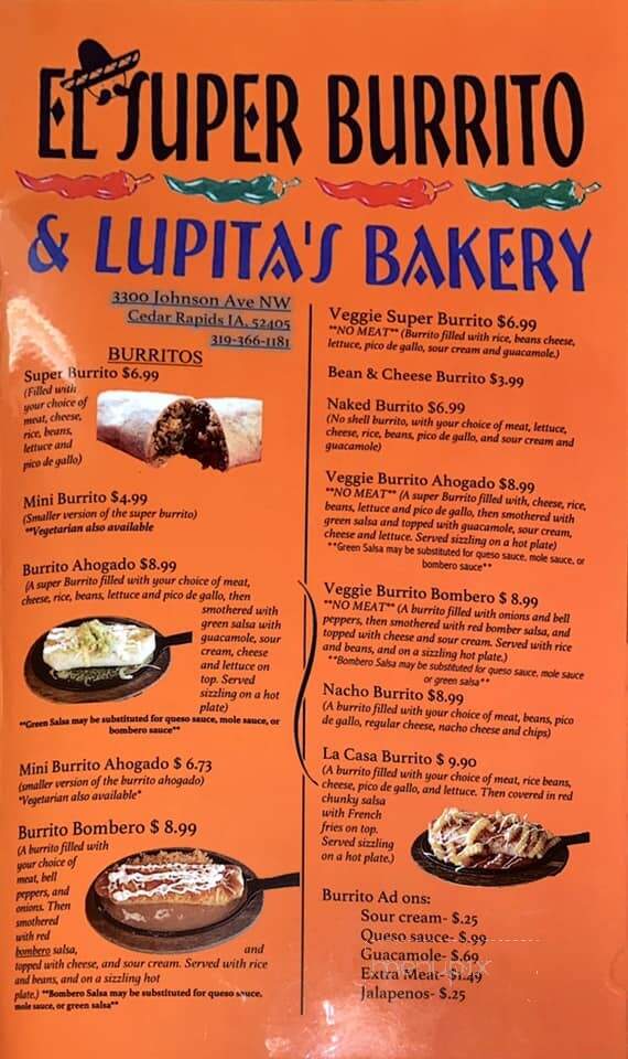Lupita's Mexican Bakery - Cedar Rapids, IA