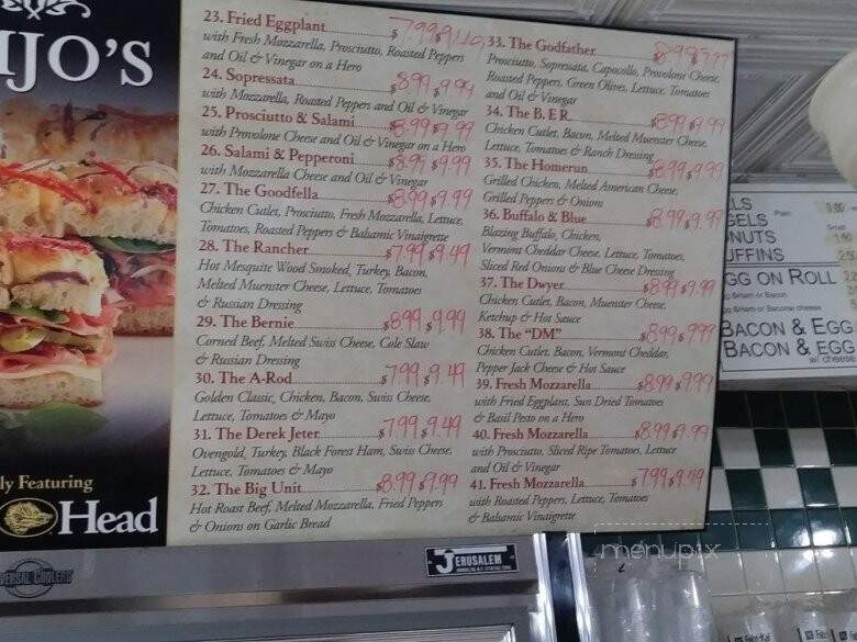 Amjo's Culinary Corner - Hastings On Hudson, NY menu_pic