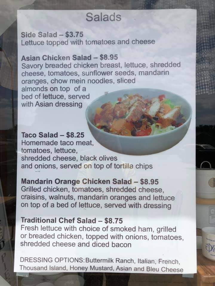 Denise's Cafe - Randolph, WI menu_pic