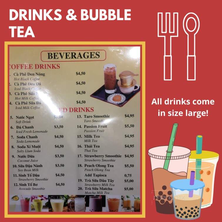 Pho Ngoc - York, PA menu_pic