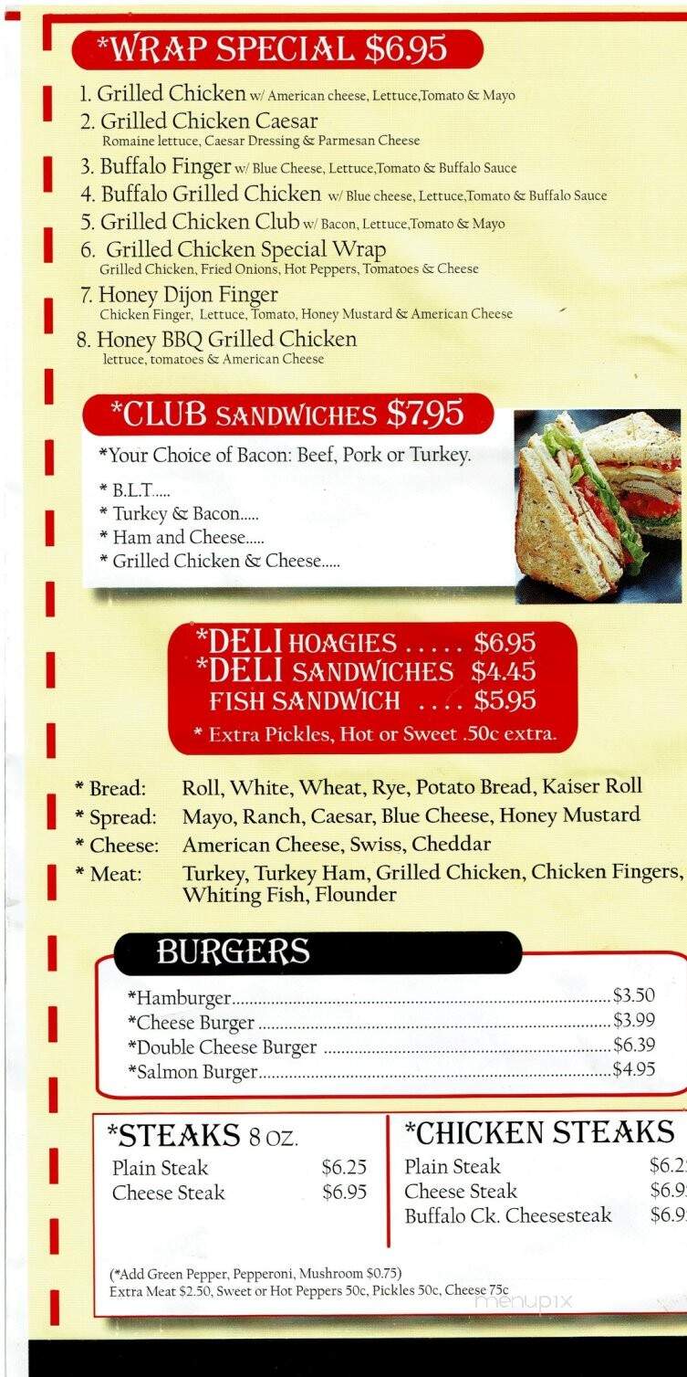 Triple Joy - Philadelphia, PA menu_pic