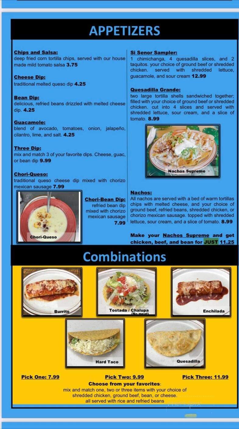 Old Canal Restaurant - Millersport, OH menu_pic