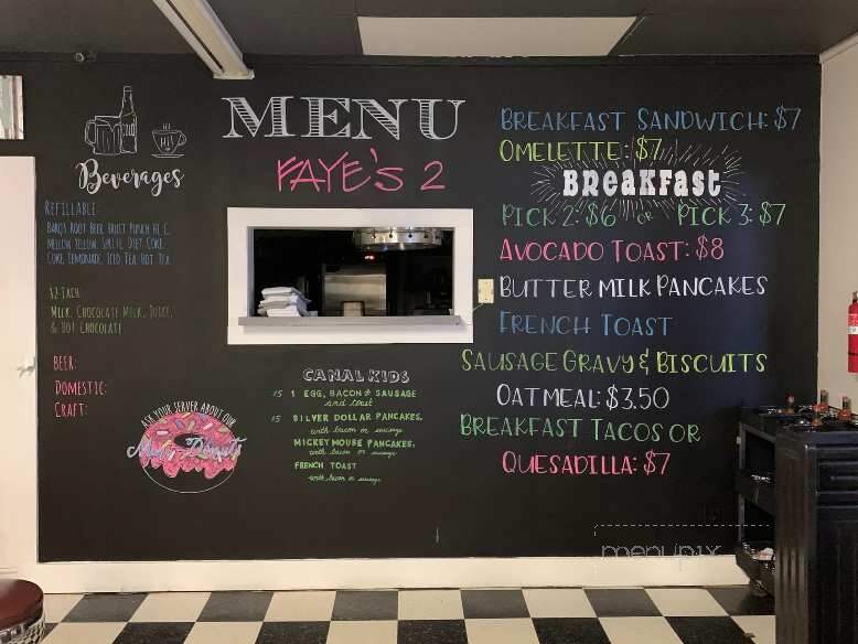 Old Canal Restaurant - Millersport, OH menu_pic