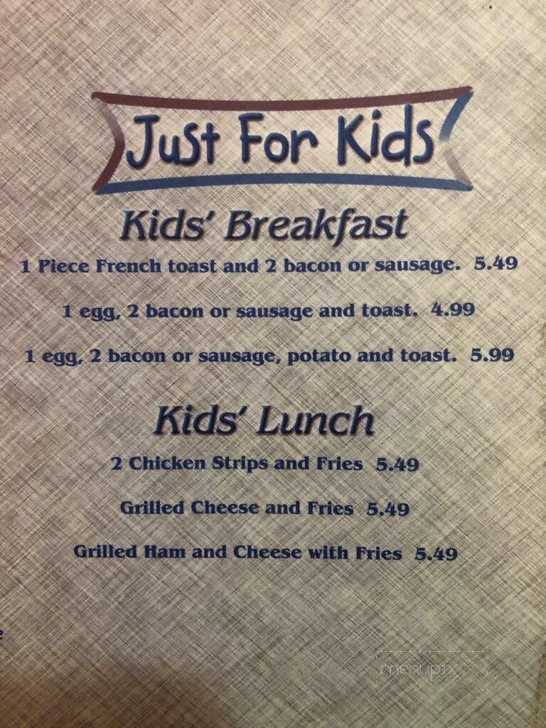 Stoagie's Family Room Cafe - Coldwater, MI menu_pic