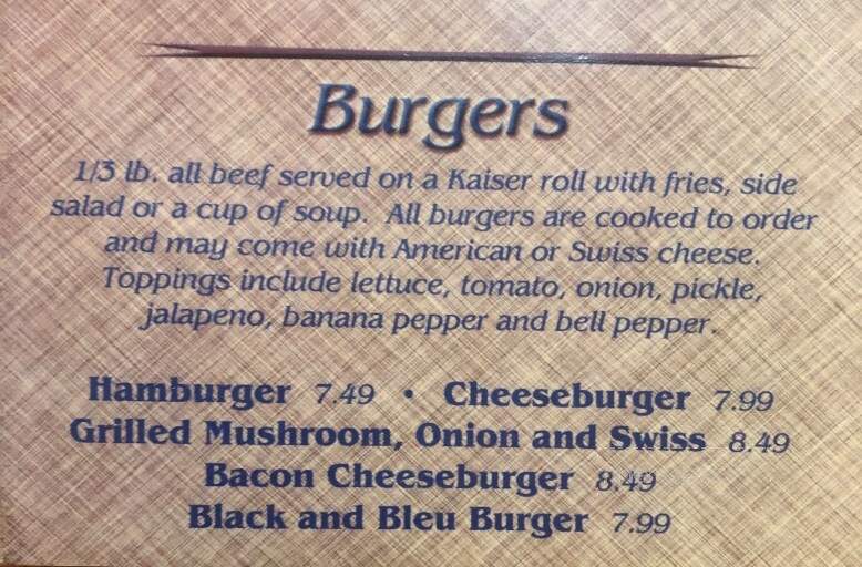 Stoagie's Family Room Cafe - Coldwater, MI menu_pic