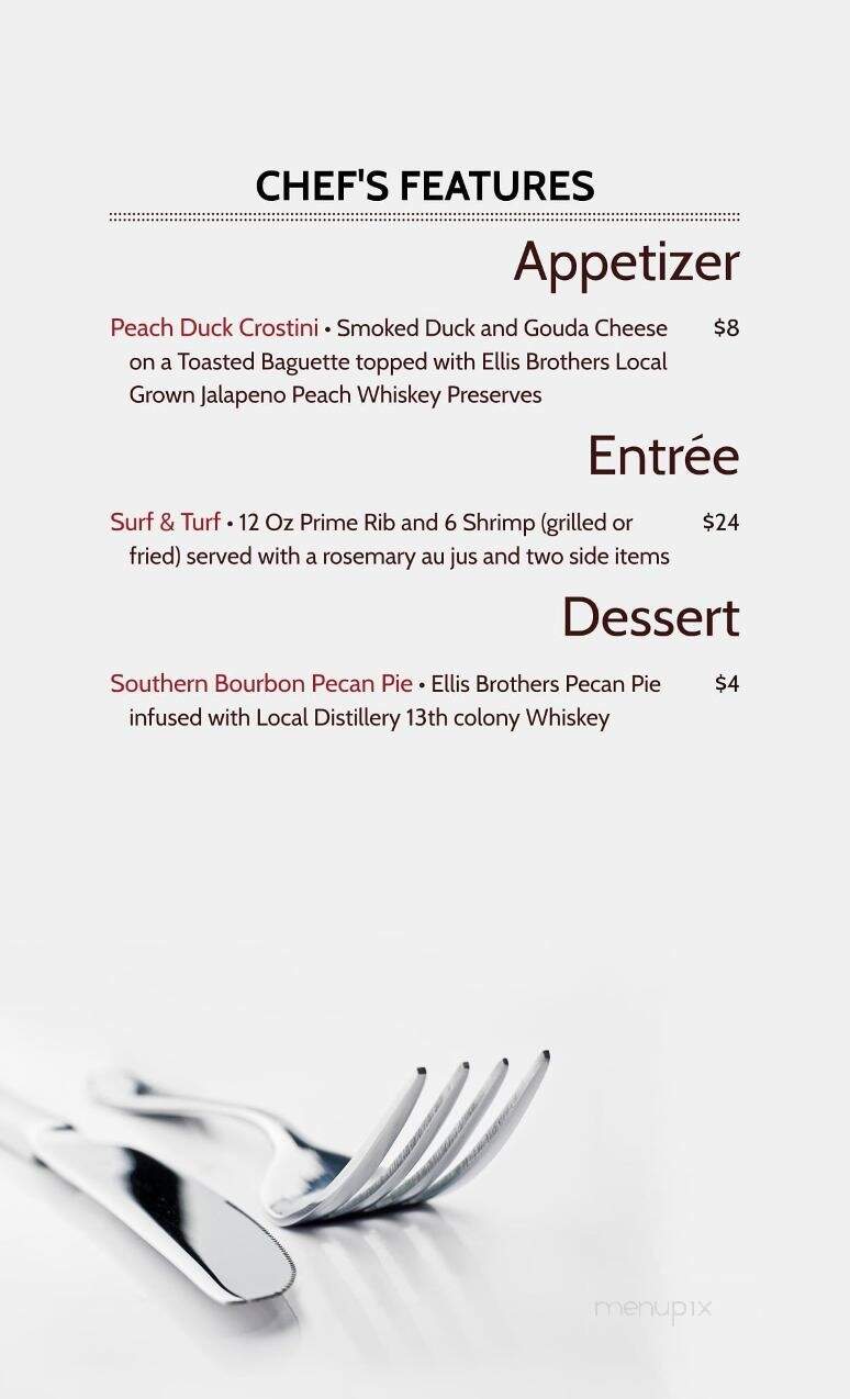 Cordelia's - Cordele, GA menu_pic