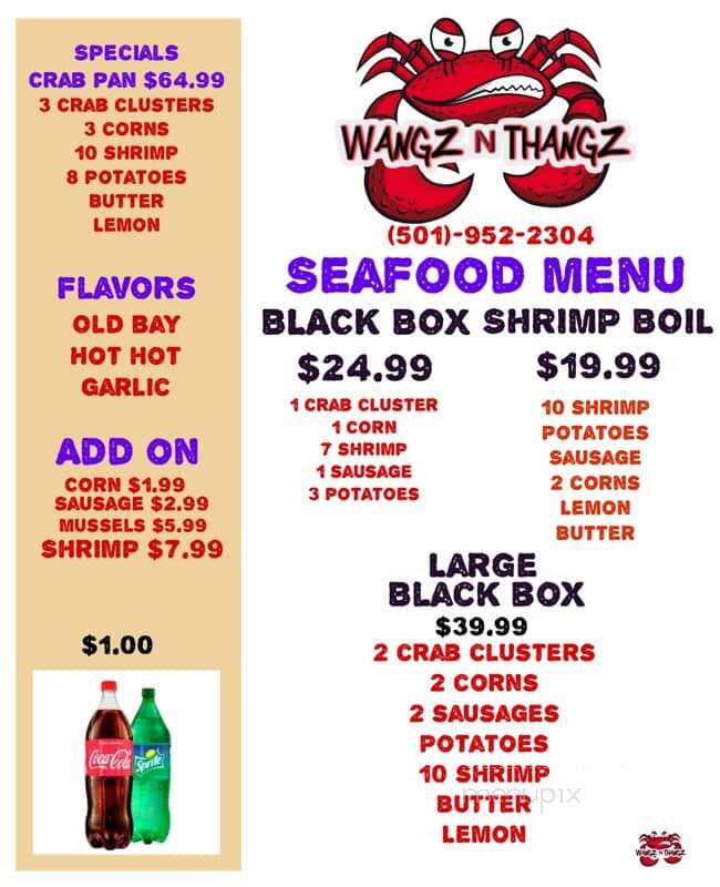 Wangs n Thangs - Natchez, MS menu_pic