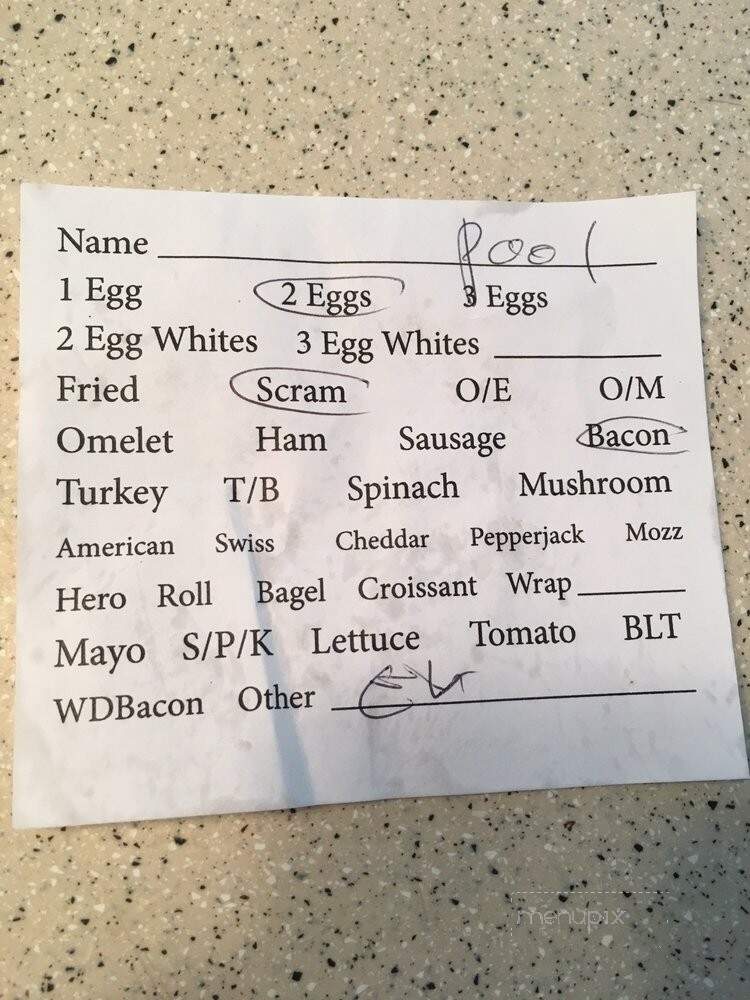 Steve's Hot Bagels & Bakery - Deer Park, NY menu_pic