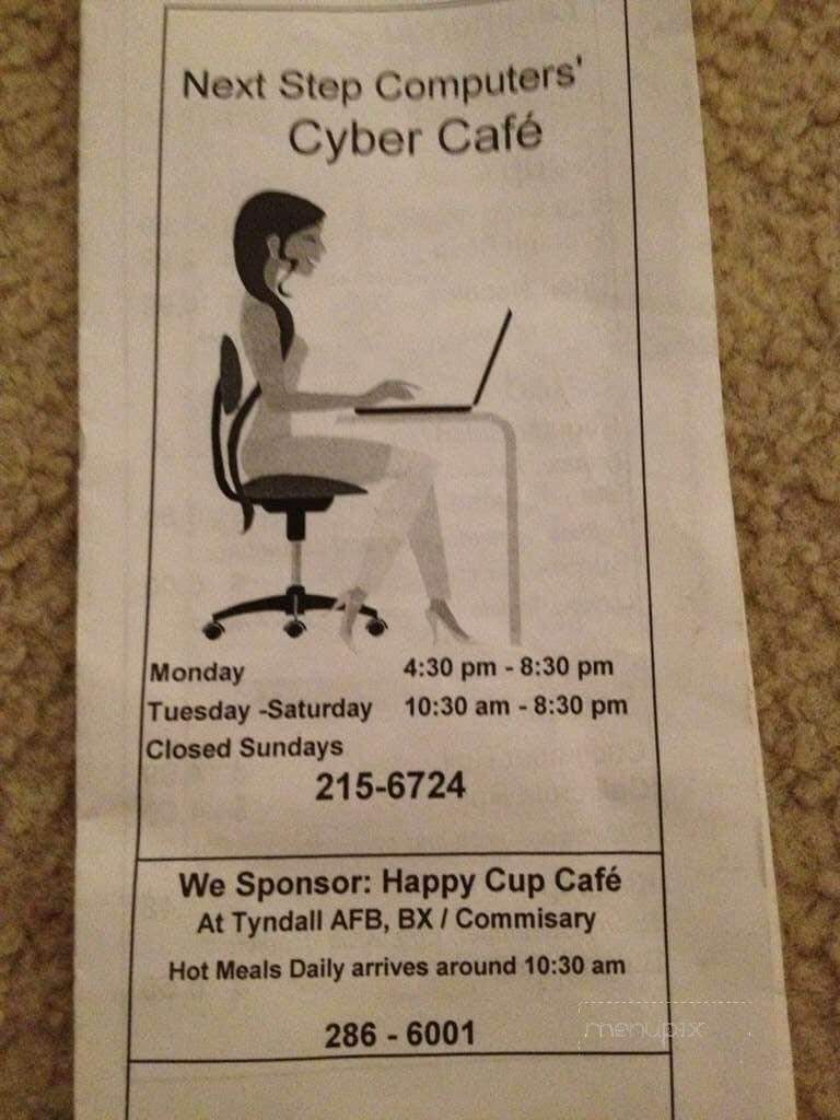 Next Step Cyber Cafe' - Panama City, FL menu_pic