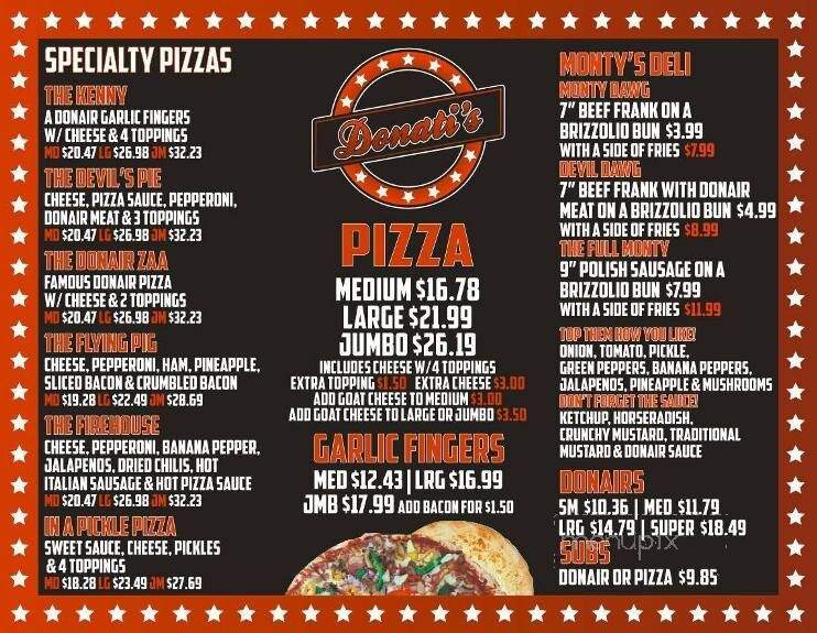 Big Bite Pizza - Saint John's, NL menu_pic