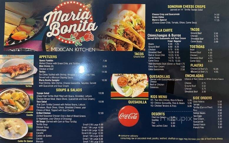 Maria Bonita Mexican Restaurant - Tucson, AZ