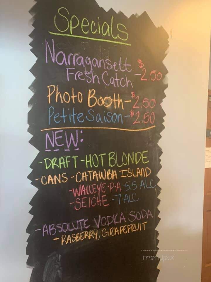 Burns' Brew House - Port Clinton, OH menu_pic