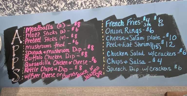 Burns' Brew House - Port Clinton, OH menu_pic
