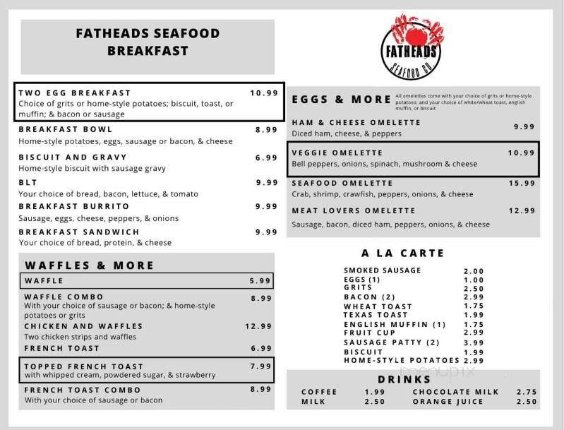 Fathead's Seafood - Maurepas, LA