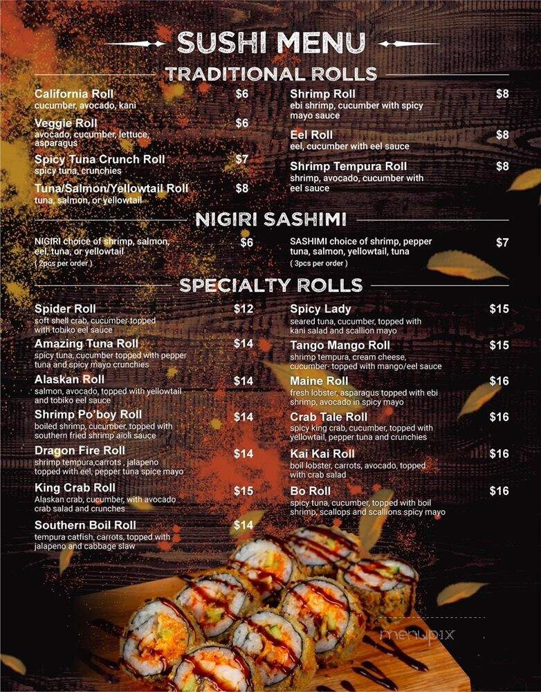 Pedro's Mexican Grill and Cantina - Zebulon, GA menu_pic