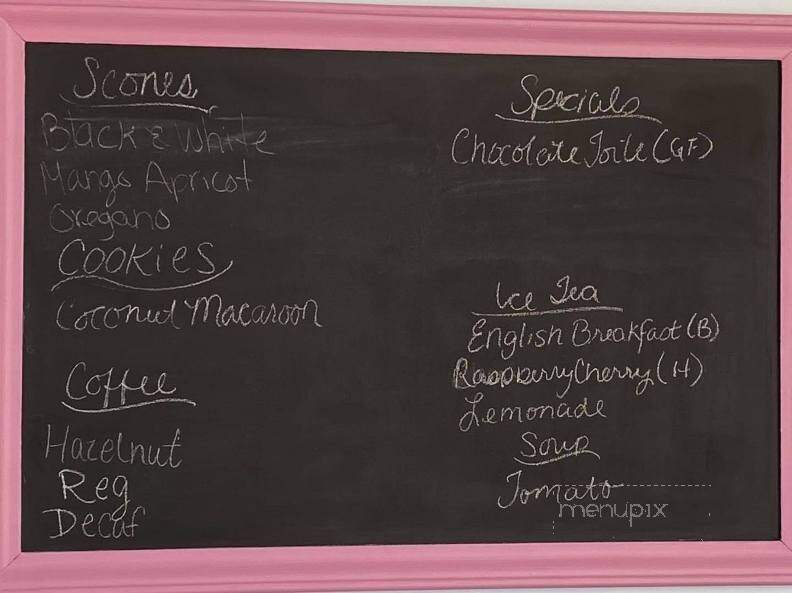 Tea with Tracy - Oxford, CT menu_pic