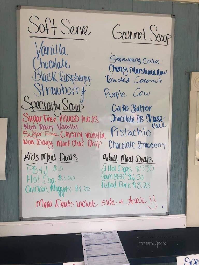 Jerry's Custard - Lower Burrell, PA menu_pic