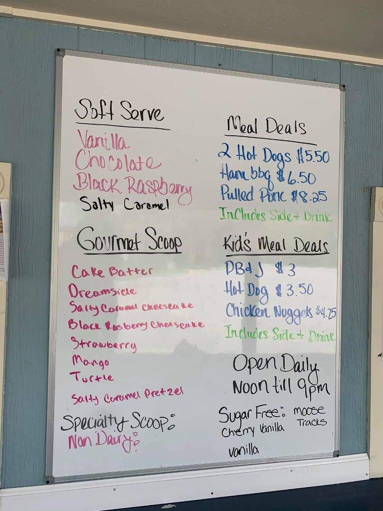 Jerry's Custard - Lower Burrell, PA menu_pic