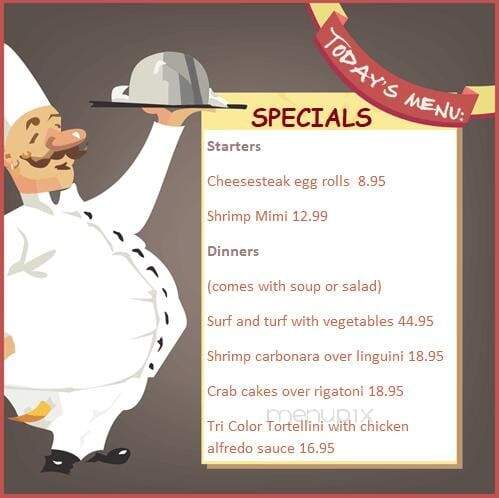 New Wine Restaurant - Freehold Township, NJ menu_pic