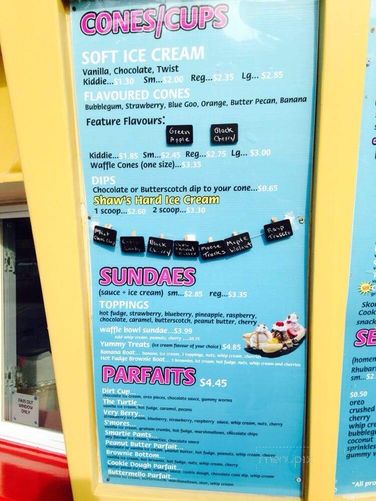 Twistee Treat - London, ON menu_pic