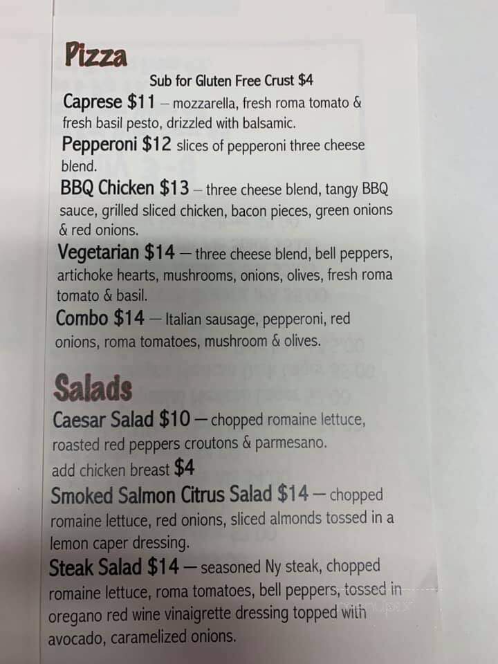 LUKA's - Jackson, CA menu_pic