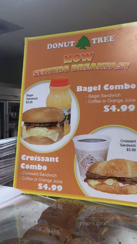 Donut Tree - Walnut, CA menu_pic
