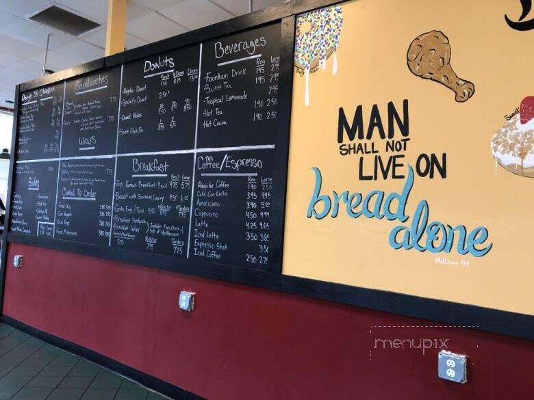 Dough J's Chicken and Donuts - Brooksville, FL menu_pic