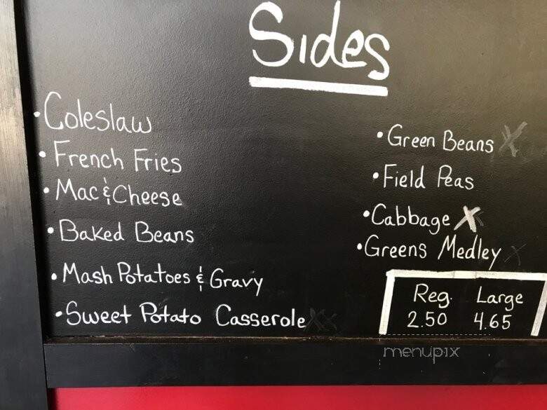 Dough J's Chicken and Donuts - Brooksville, FL menu_pic