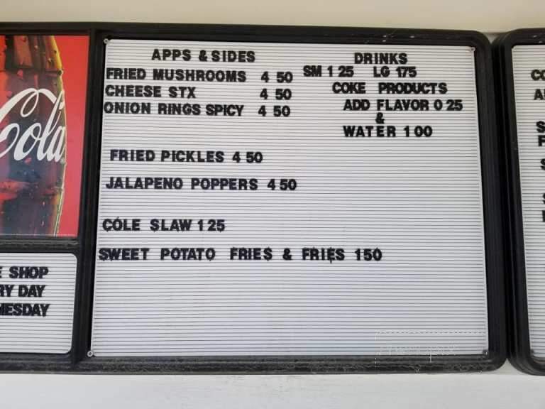 Chocolate Shop - Fowler, IN menu_pic