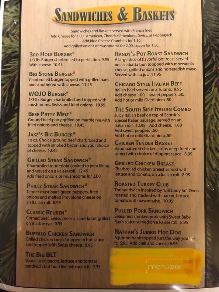 Jake's Bar & Grill - Three Lakes, WI menu_pic